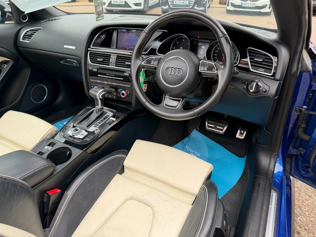 Audi A5 3.0 Tdi 245 Quattro Black Ed Plus S Tronic Blue #52
