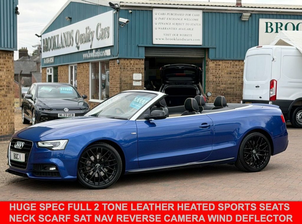 Audi A5 2L S Line Special Edition Plus Blue