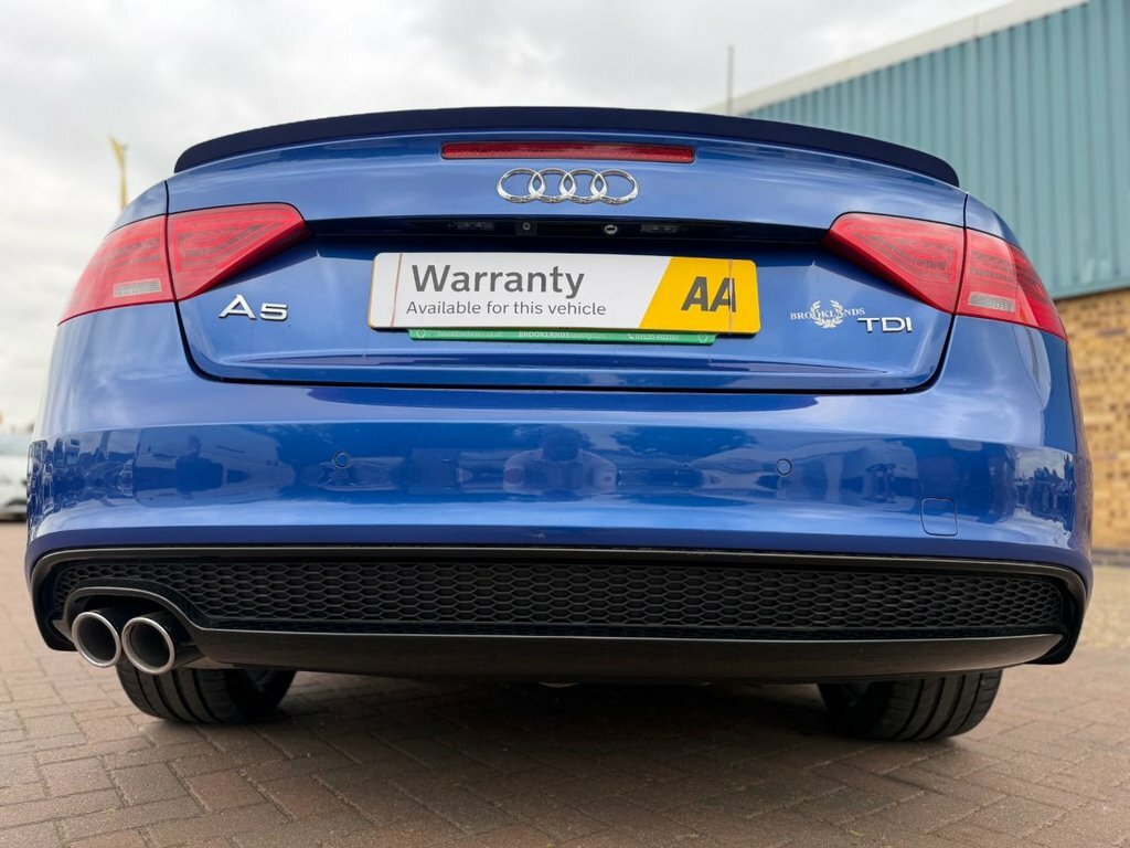 Audi A5 3.0 Tdi 245 Quattro Black Ed Plus S Tronic Blue #13