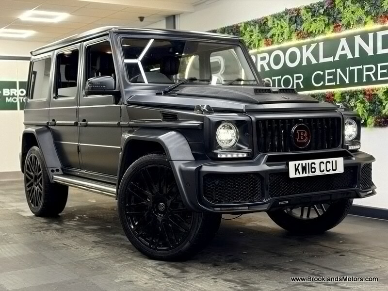 Mercedes-Benz G Class G 350 D 4Matic 6X Services Low Miles Black #3