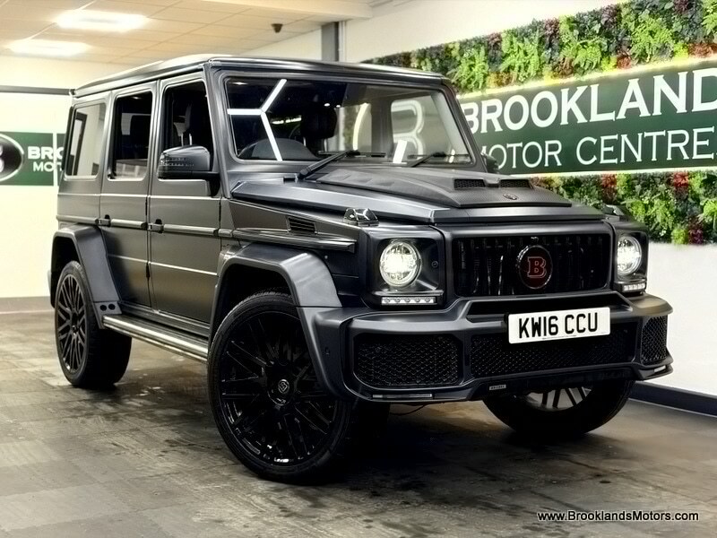 Mercedes-Benz G Class G 350 D 4Matic 6X Services Low Miles Black #2