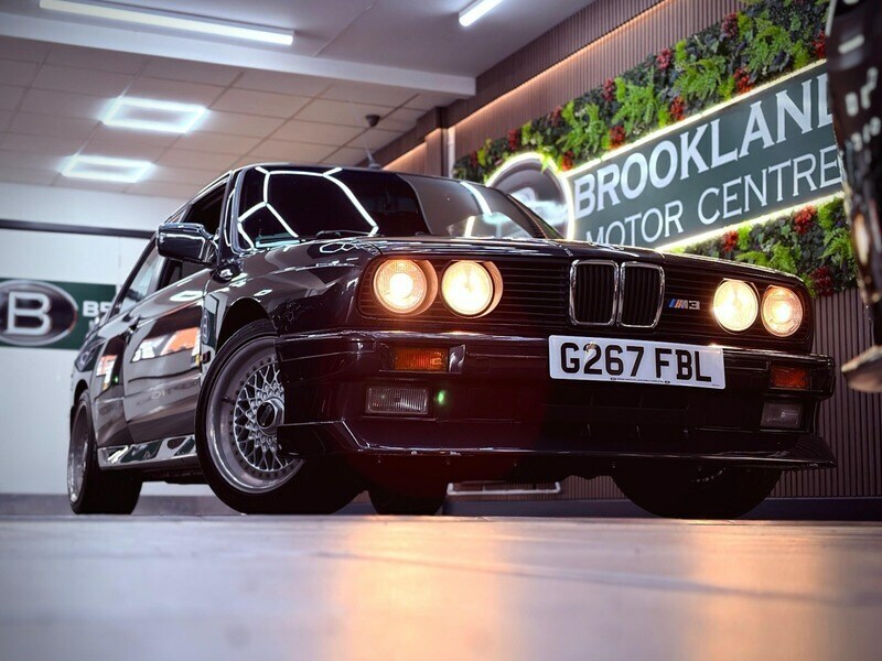 BMW M3 E30 M3 Rare Car G267FBL Black #4