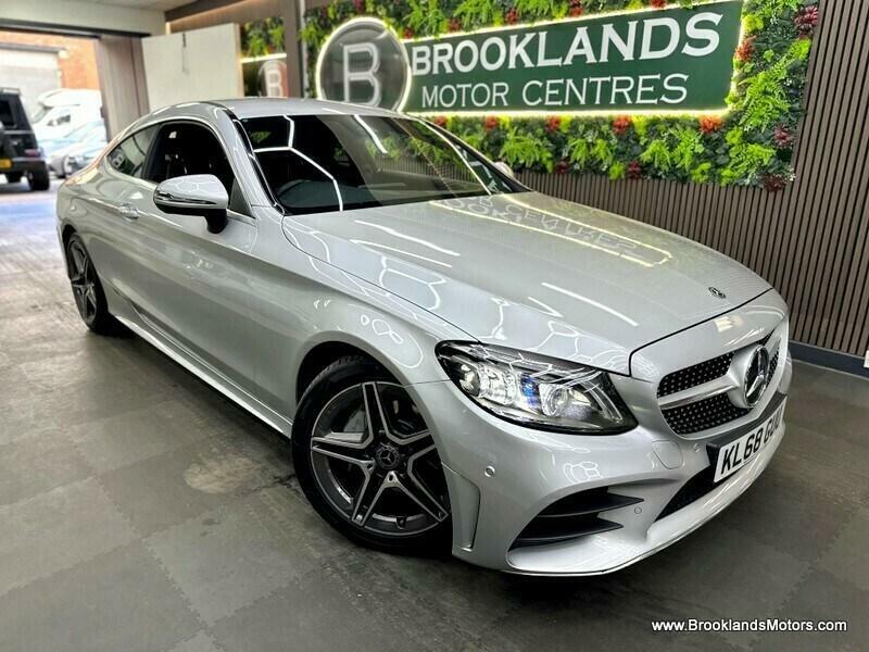 Mercedes-Benz C Class C 200 Amg Line Premium 6X Mercedes Services, Sat KL68GUU Silver #2