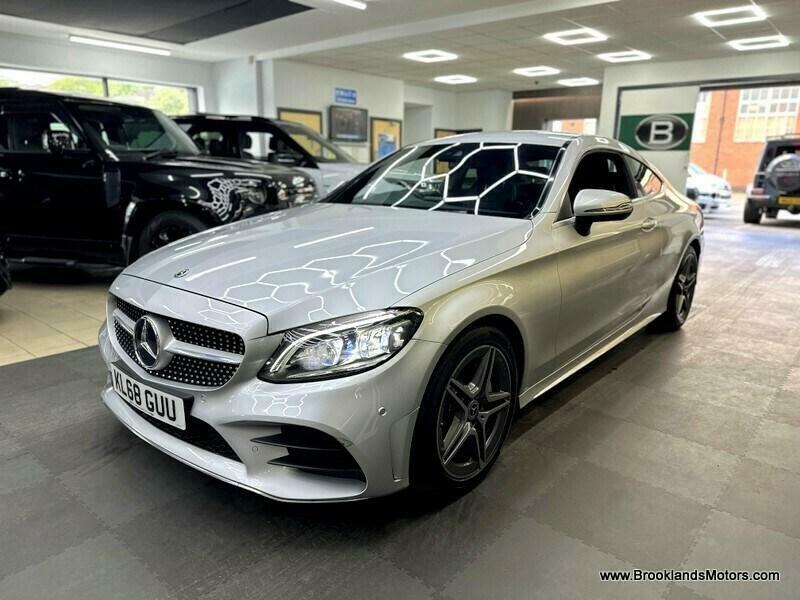 Mercedes-Benz C Class C 200 Amg Line Premium 6X Mercedes Services, Sat KL68GUU Silver #5