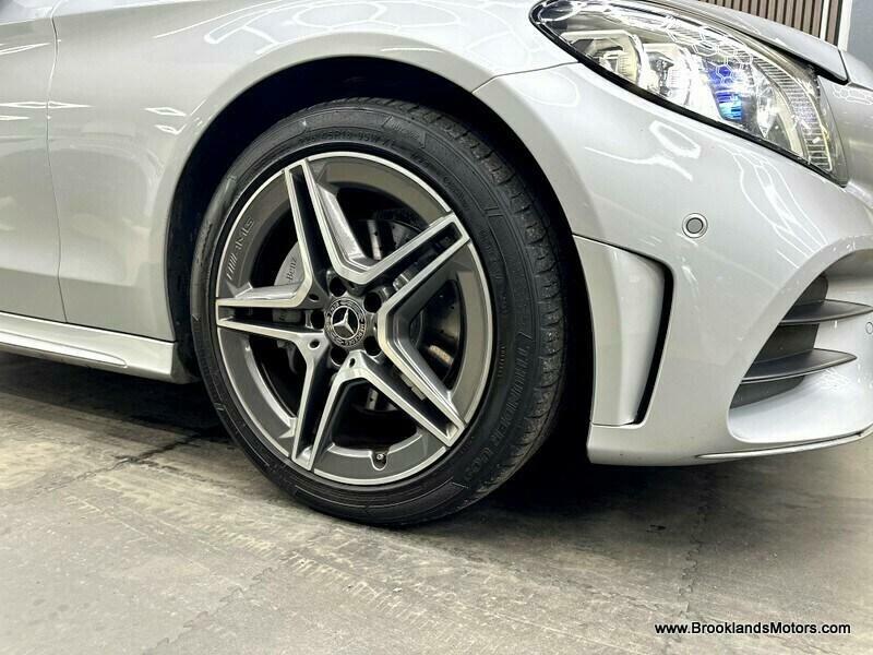 Mercedes-Benz C Class C 200 Amg Line Premium 6X Mercedes Services, Sat KL68GUU Silver #4