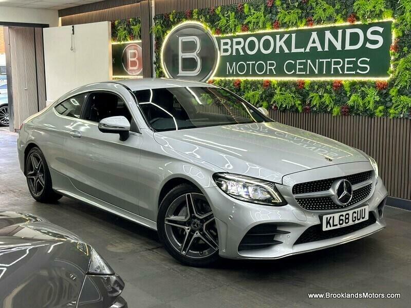 Mercedes-Benz C Class C 200 Amg Line Premium 6X Mercedes Services, Sat KL68GUU Silver