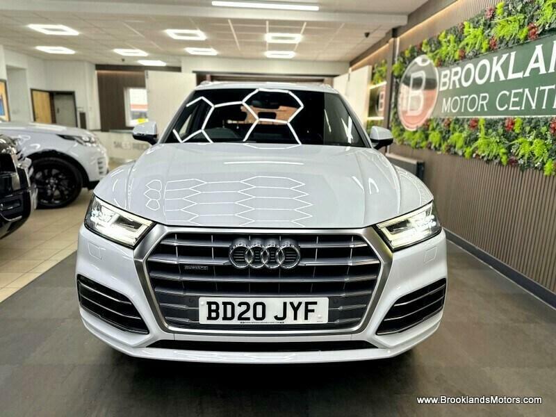 Audi Q5 2.0 Tfsi Quattro S Line 3X Services, Sat Nav, Lea BD20JYF White #5