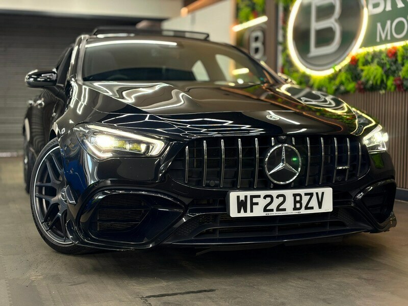 Mercedes-Benz CLA Class Amg Cla 45 S 4Maticplus Plus 3X Mercedes Services Black #2