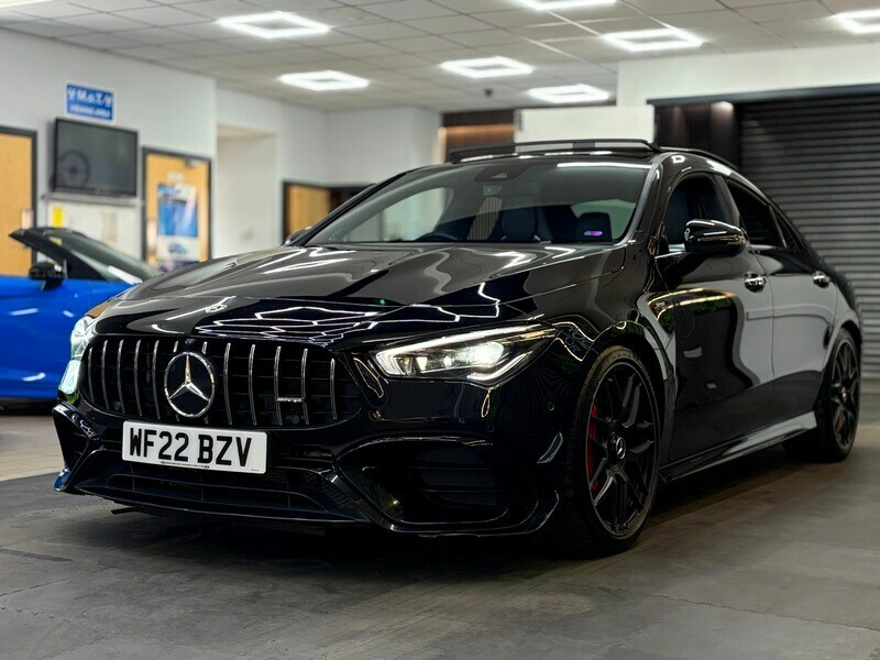 Mercedes-Benz CLA Class Amg Cla 45 S 4Maticplus Plus 3X Mercedes Services Black #4