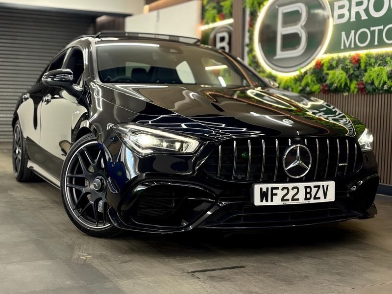 Mercedes-Benz CLA Class Amg Cla 45 S 4Maticplus Plus 3X Mercedes Services Black