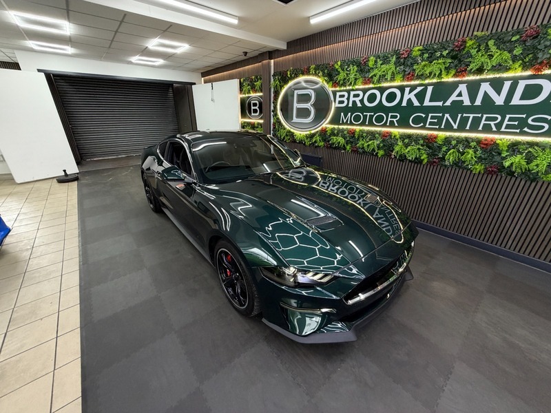 Ford Mustang Bullitt 5X Services Rare Example Green #3