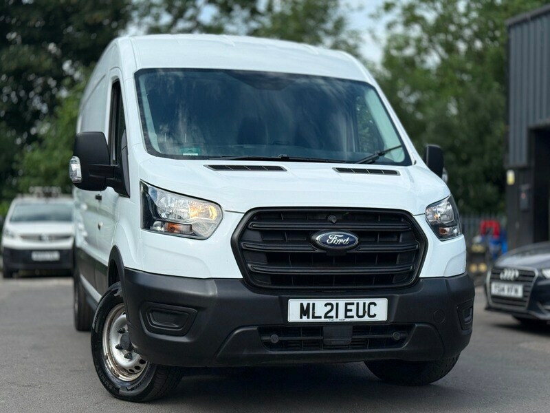 Ford Transit Custom 350 Leader Pv Ecoblue Sat Nav Stunning Example ML21EUC White #4