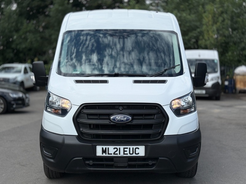 Ford Transit Custom 350 Leader Pv Ecoblue Sat Nav Stunning Example ML21EUC White #3
