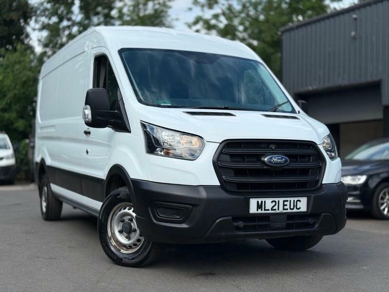 Ford Transit Custom 350 Leader Pv Ecoblue Sat Nav Stunning Example White