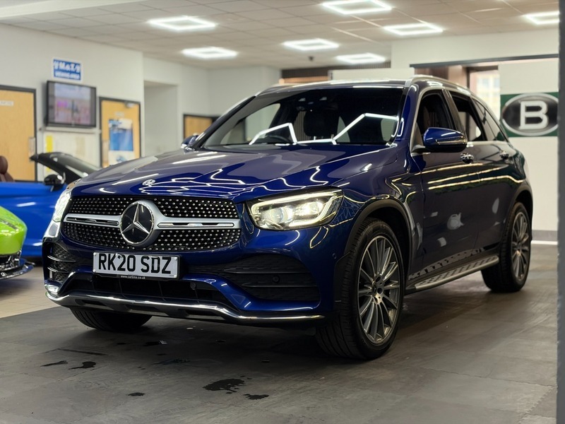 Mercedes-Benz GLC Class Glc 220D 4Matic Amg Line Premium 9G-tronic Blue #3