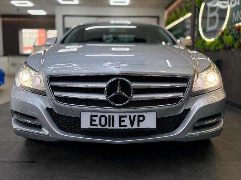 Mercedes-Benz CLS Cls350 Cdi Blueefficiency 13X Services, Sat Nav Silver #4