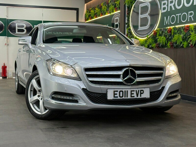 Mercedes-Benz CLS Cls350 Cdi Blueefficiency 13X Services, Sat Nav Silver #2