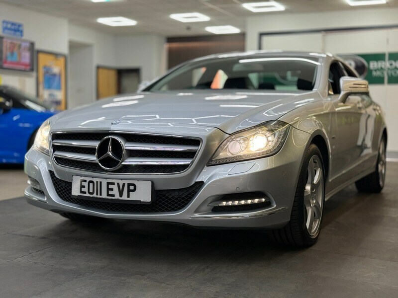 Mercedes-Benz CLS Cls350 Cdi Blueefficiency 13X Services, Sat Nav Silver #5