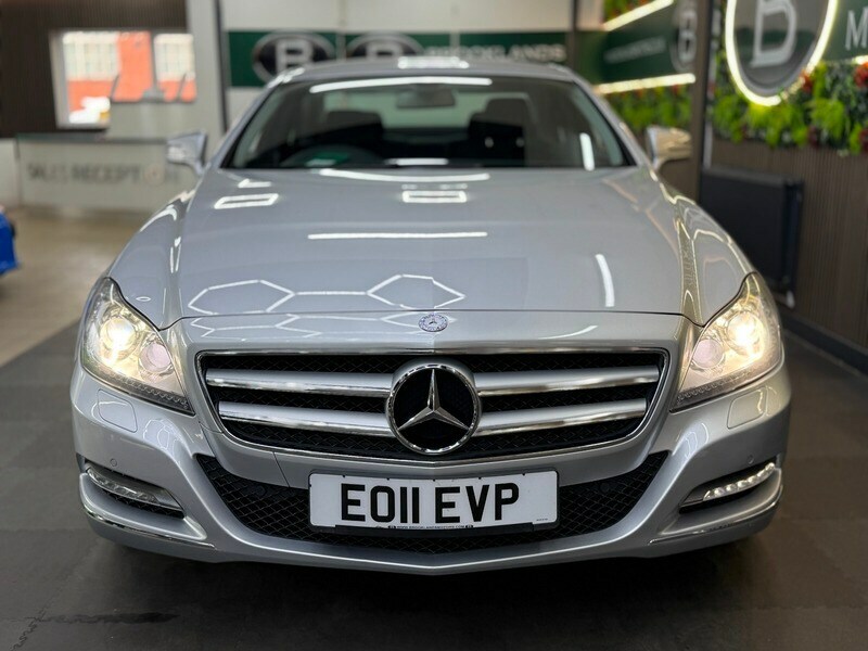 Mercedes-Benz CLS Cls350 Cdi Blueefficiency 13X Services, Sat Nav Silver #3