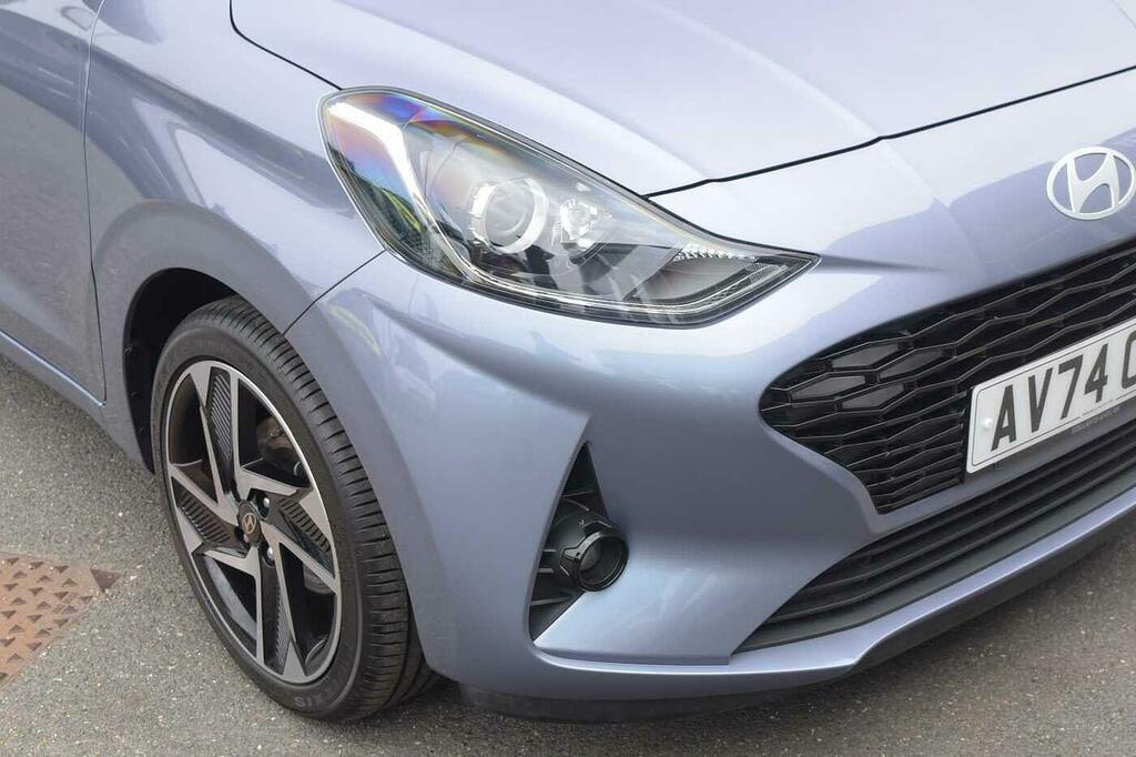 Hyundai I10 Hatchback AV74OSJ Blue #4