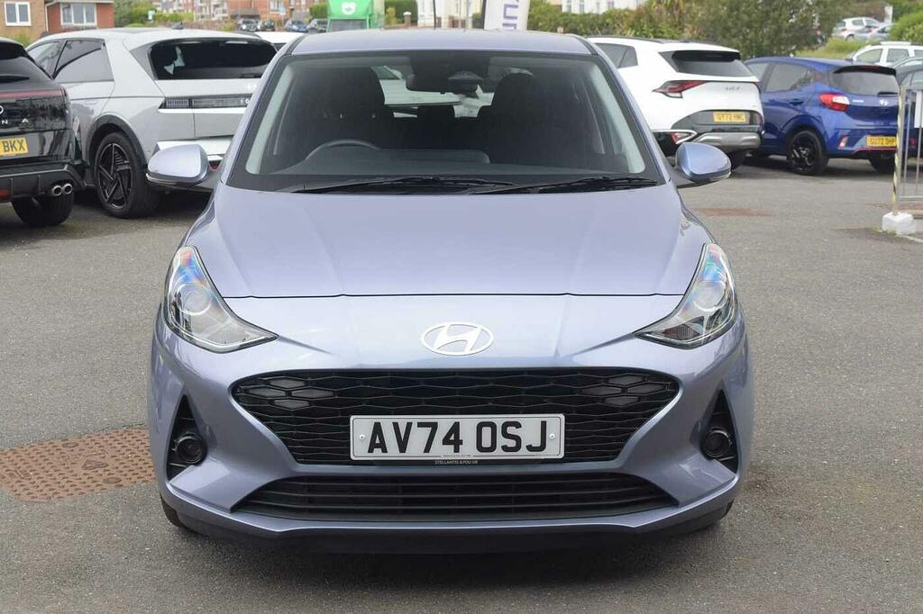 Hyundai I10 Hatchback AV74OSJ Blue #2