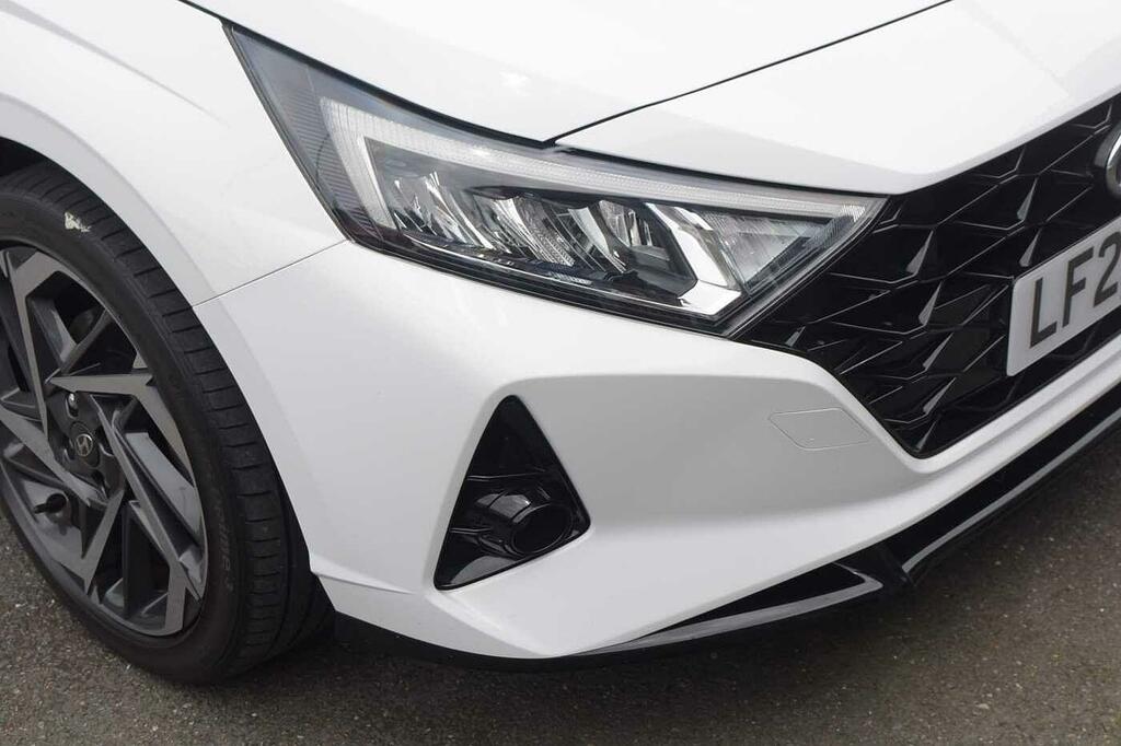 Hyundai I20 Hatchback LF23UGX White #4