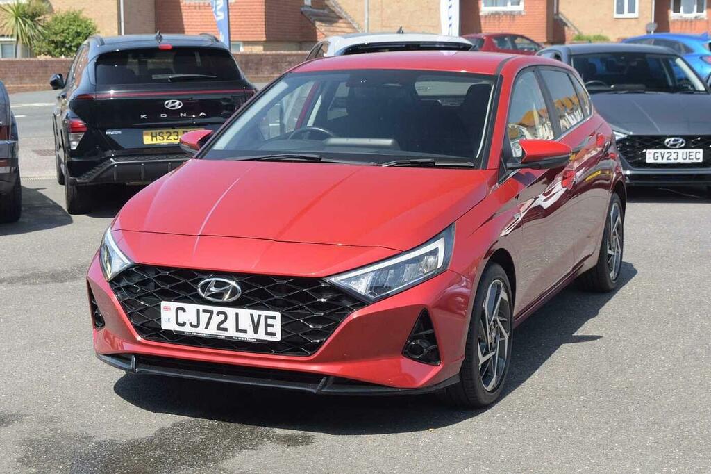 Hyundai I20 Hatchback CJ72LVE Red #3