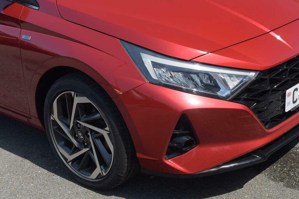 Hyundai I20 Hatchback CJ72LVE Red #4
