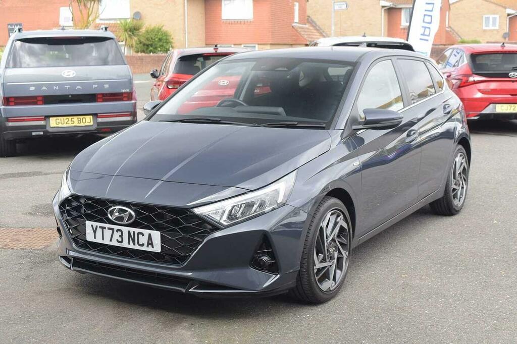 Hyundai I20 Hatchback YT73NCA Grey #3