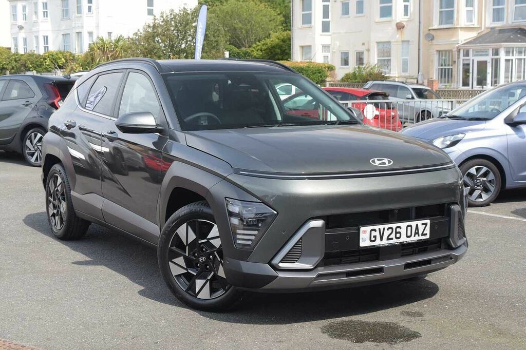 Hyundai Kona Hatchback GX26YDJ Grey #4