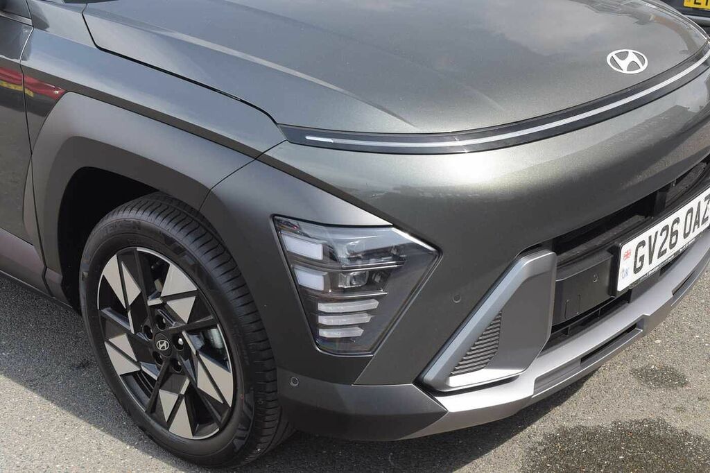 Hyundai Kona Hatchback GV26OAZ Grey #4