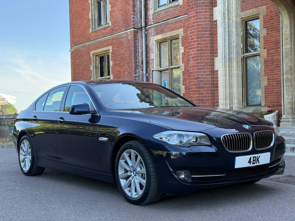 BMW 5 Series Se Blue #3