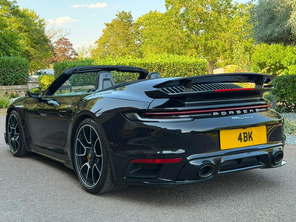 Porsche 911 992 Turbo S Black #6