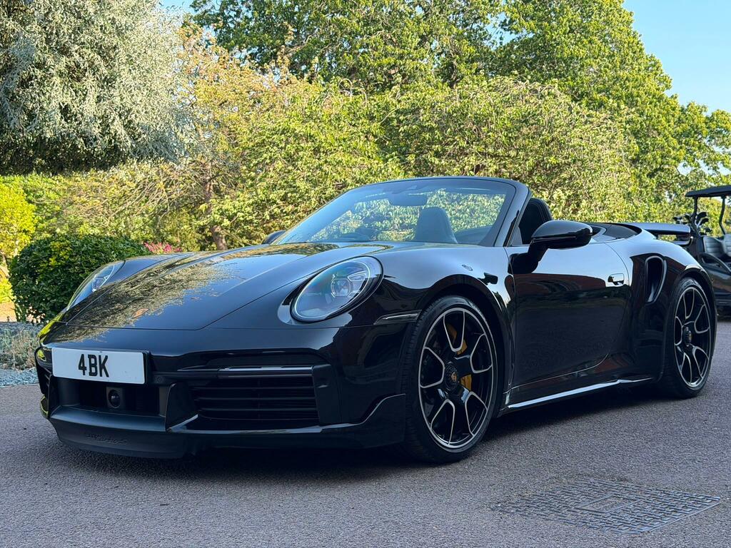 Porsche 911 992 Turbo S Black #5