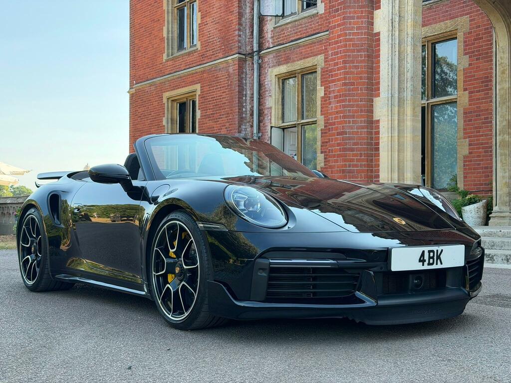 Porsche 911 992 Turbo S Black