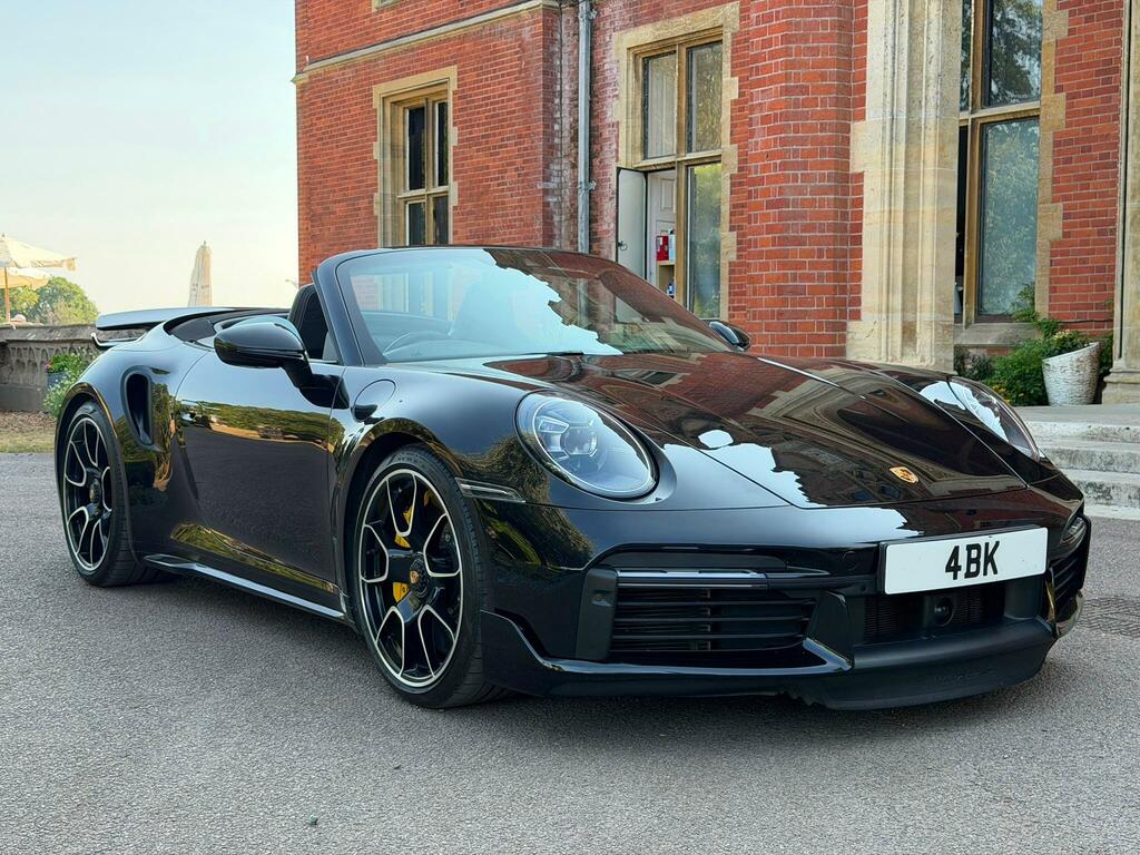 Porsche 911 992 Turbo S Black #3