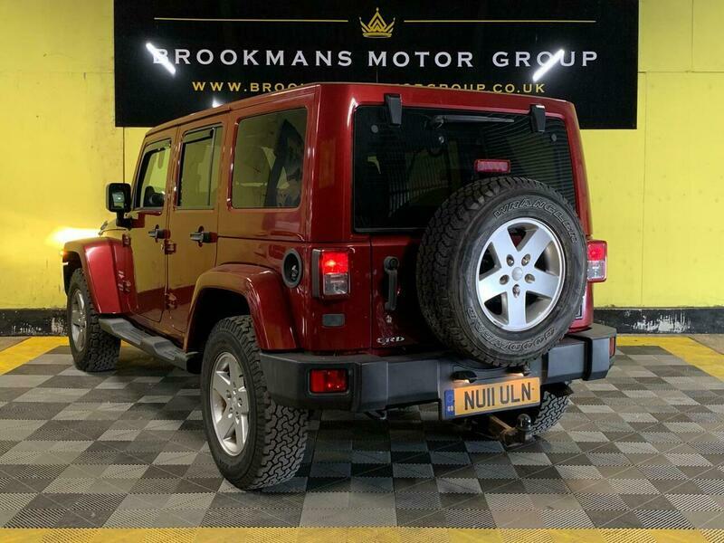 Jeep Wrangler 2.8 Crd Sahara Red #6