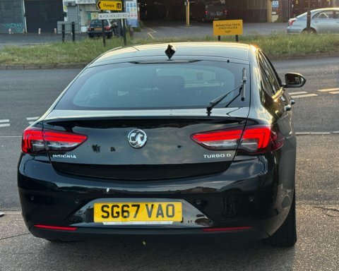 Vauxhall Insignia 1.6 Turbo D SG67VAO Black #5