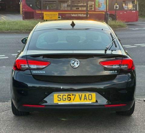 Vauxhall Insignia 1.6 Turbo D SG67VAO Black #6
