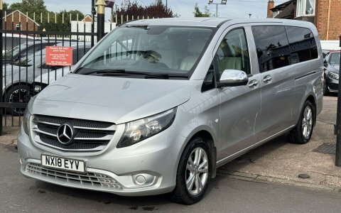Mercedes-Benz Vito 2.1 116 Cdi Bluetec Sport Crew Van Rwd Euro 6 Ss Black #7