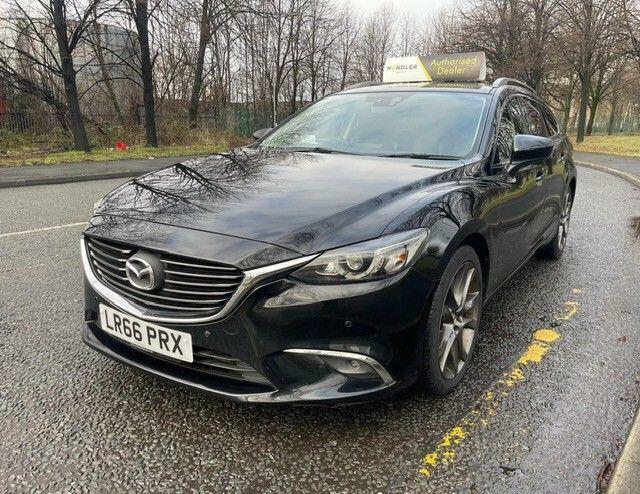 Mazda 6 2.2 Skyactiv-d Sport Nav Tourer Euro 6 Ss Black #3