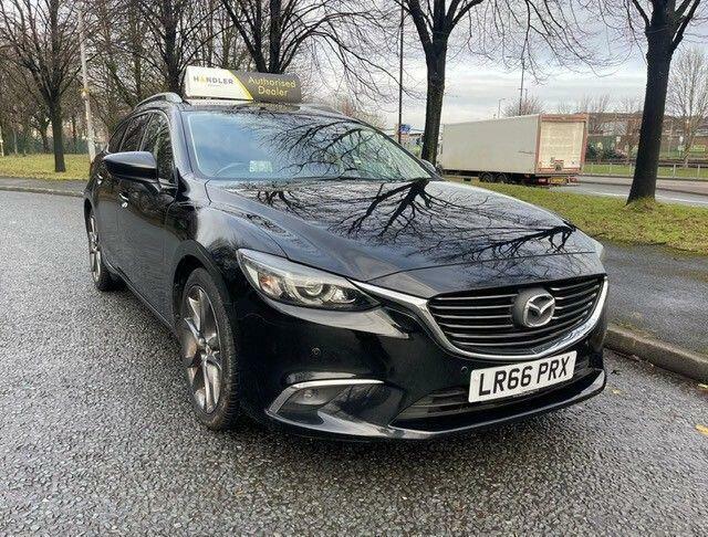 Mazda 6 2.2 Skyactiv-d Sport Nav Tourer Euro 6 Ss Black
