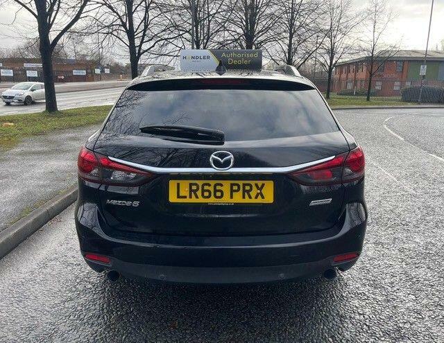 Mazda 6 2.2 Skyactiv-d Sport Nav Tourer Euro 6 Ss Black #6