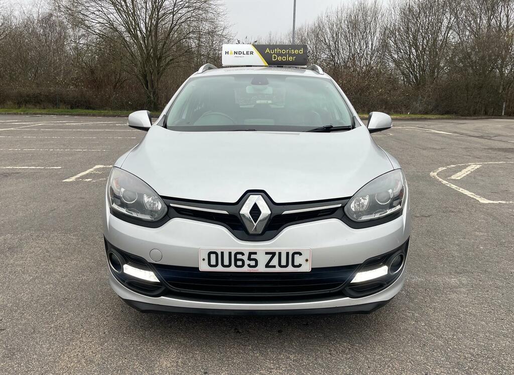 Renault Megane 1.5 Dci Dynamique Nav Sport Tourer Euro 6 Ss OU65ZUC Silver #2
