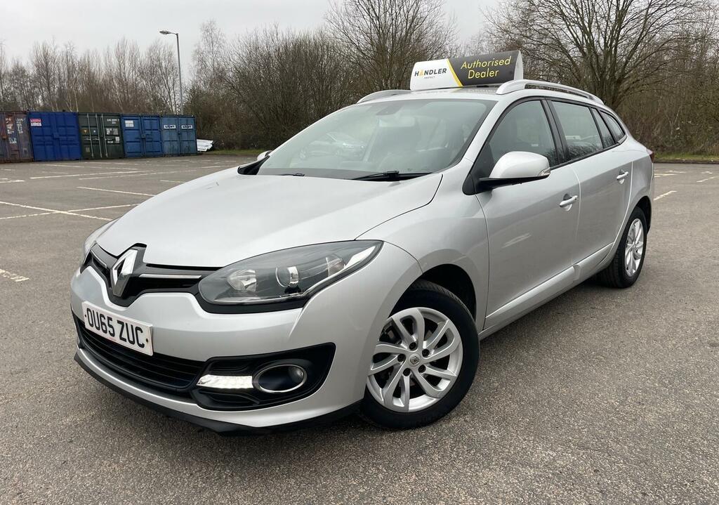 Renault Megane 1.5 Dci Dynamique Nav Sport Tourer Euro 6 Ss OU65ZUC Silver #3