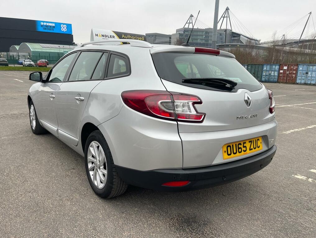 Renault Megane 1.5 Dci Dynamique Nav Sport Tourer Euro 6 Ss OU65ZUC Silver #6