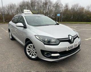 Renault Megane 1.5 Dci Dynamique Nav Sport Tourer Euro 6 Ss OU65ZUC Silver