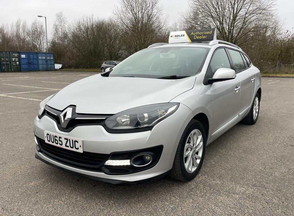 Renault Megane 1.5 Dci Dynamique Nav Sport Tourer Euro 6 Ss OU65ZUC Silver #5