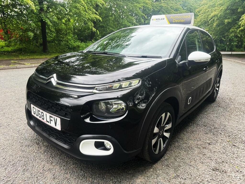 Citroen C3 1.2 Puretech Gpf Flair Euro 6 Ss GU68LFV Black #3