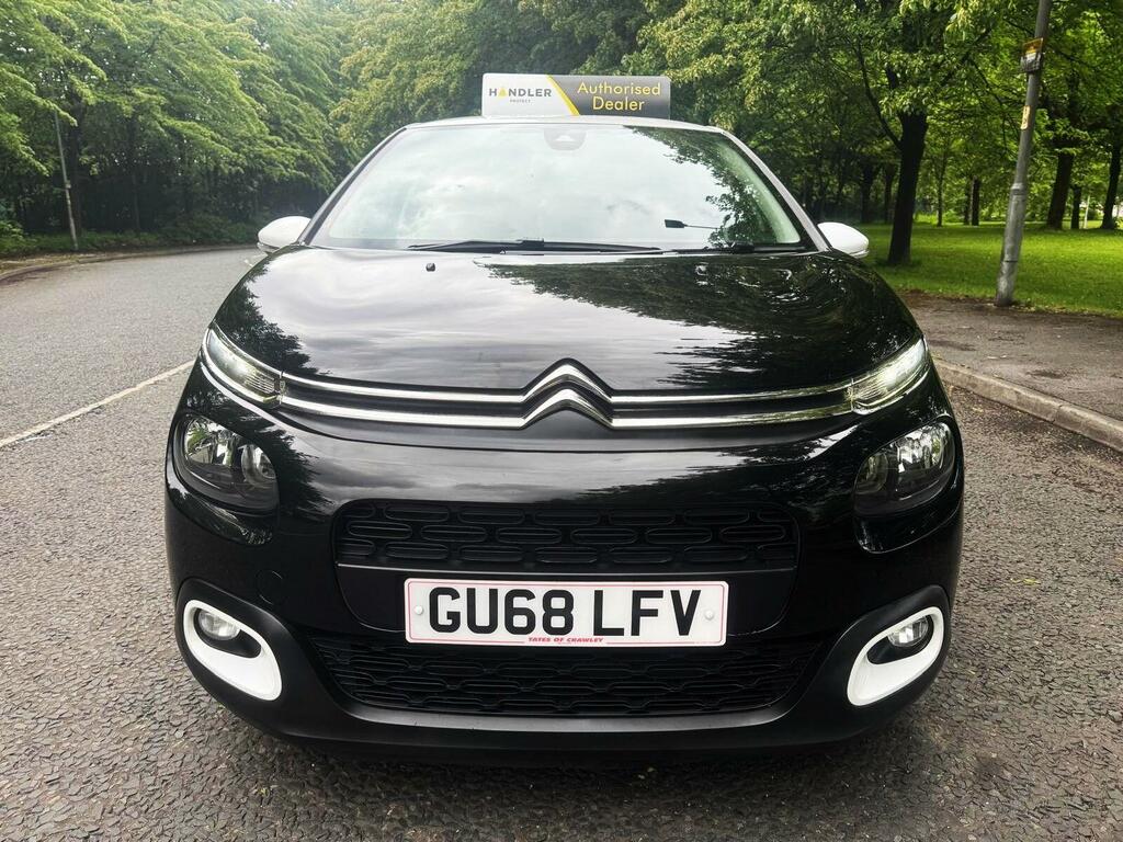 Citroen C3 1.2 Puretech Gpf Flair Euro 6 Ss GU68LFV Black #2